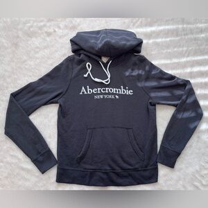 Abercrombie & Fitch Navy Hoodie Sweater